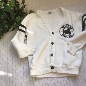 Vintage Mickey Disney Character Fashions Cardigan